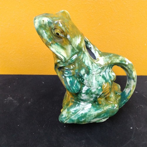 Pichet grenouille faience - pichet,