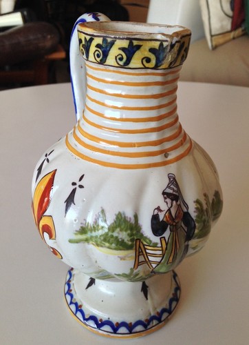 Beau pichet faience - beau, en