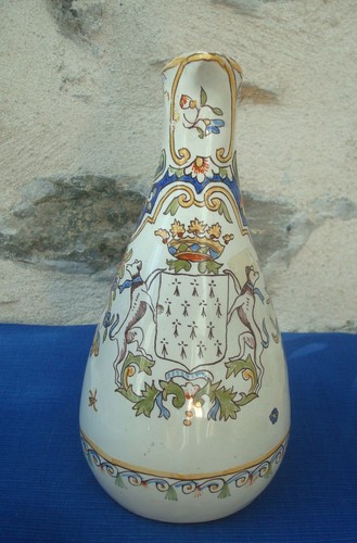 V47 pichet faience desvres - v47,